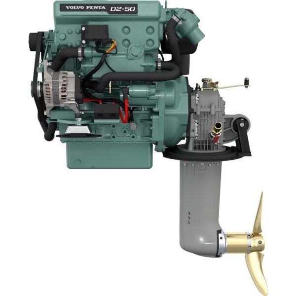 Dp50 Engine NEW Volvo Penta D2-50 51hp Marine Diesel Engine & Saildrive Package ...
