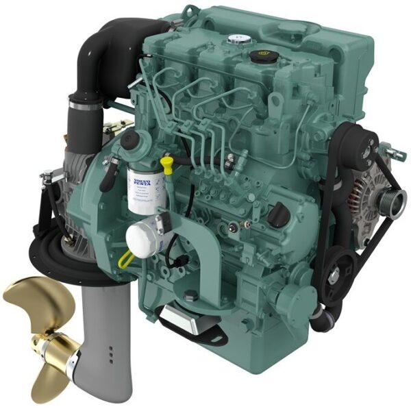 Dp50 Engine NEW Volvo Penta D2-50 51hp Marine Diesel Engine & Saildrive Package ...