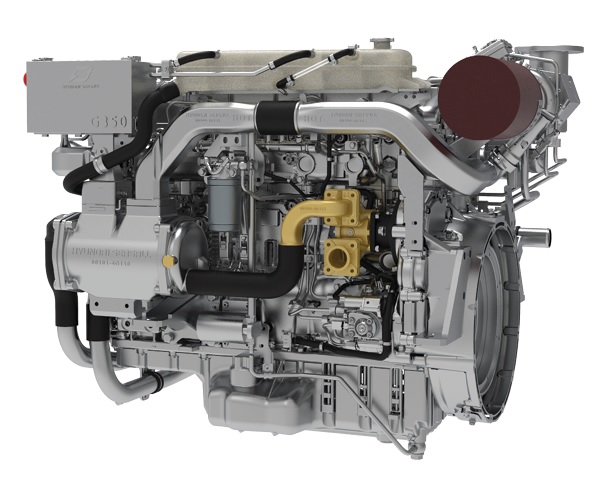 NEW Hyundai Seasall G350 350hp Marine Diesel Engine - Marine Engines Direct