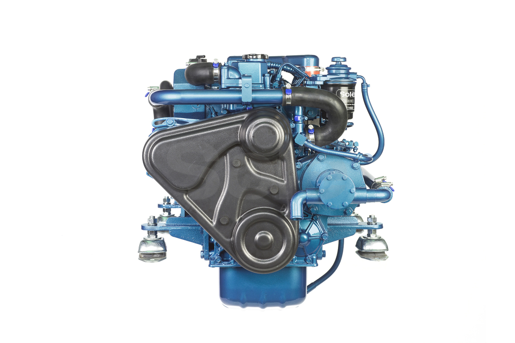 94 Engine NEW Sole SM-94 94hp Marine Diesel Engine & Gearbox Package - Marine ...